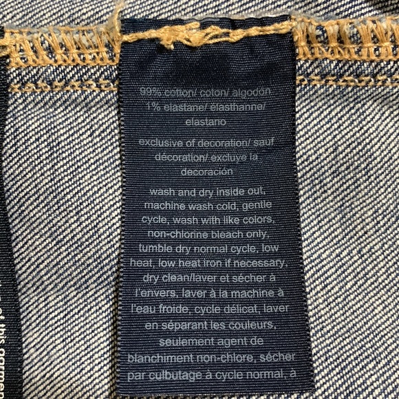 Tommy Hilfiger 'Long Beach' Women’s Denim Skirtall/Overall Dress-Size 29 NWT - Picture 9 of 11